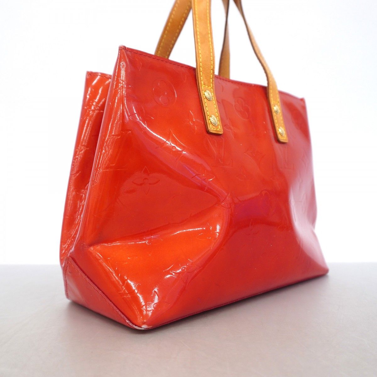 Louis Vuitton Handbag Vernis Reed PM Rouge — view 2