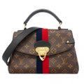 Louis Vuitton Handbag Monogram Georges BB Brown 2-Way