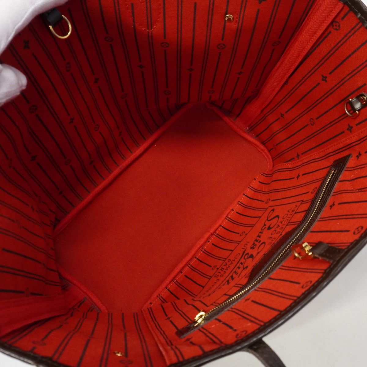 Louis Vuitton Tote Damier Never Full MM Ebene — view 4