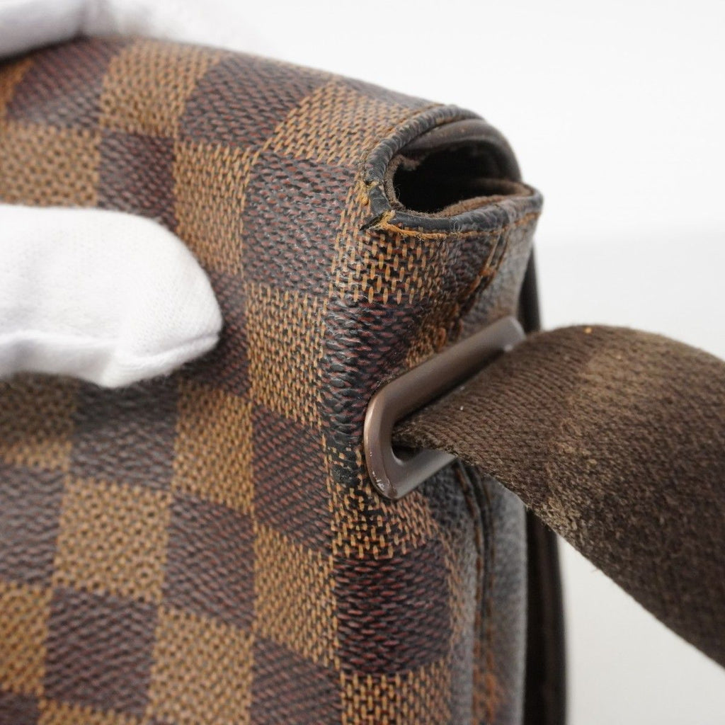 Louis Vuitton Shoulder Bag Damier Brooklyn PM Ebene — view 7