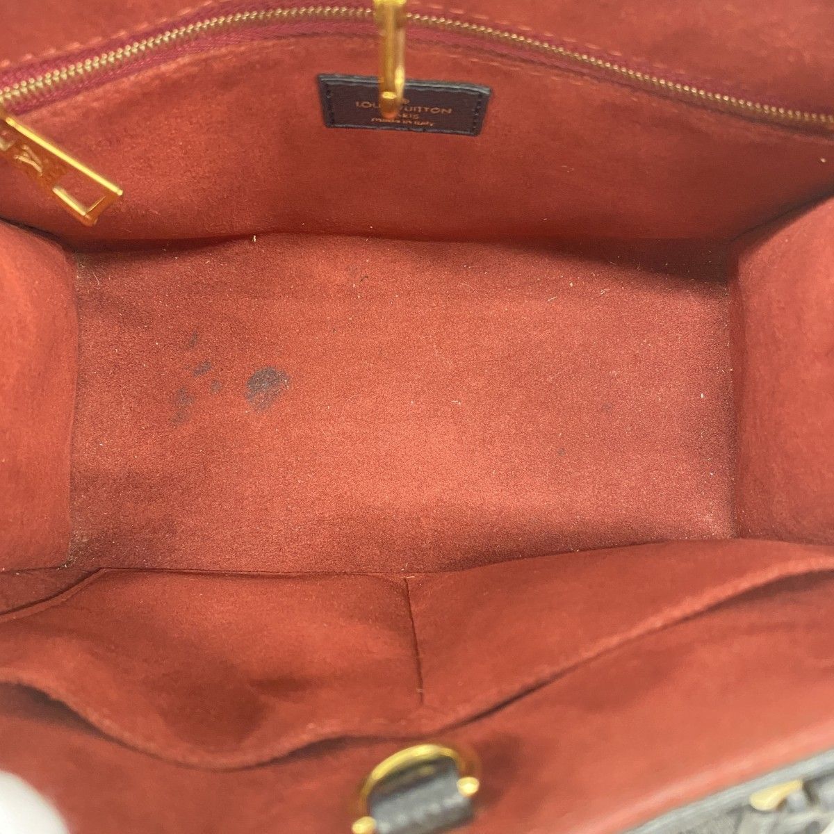 Louis Vuitton Handbag Monogram Empreinte On The Go PM Black Beige 2-Way — view 4