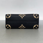 Louis Vuitton Handbag Monogram Empreinte On The Go PM Black Beige 2-Way — view 3
