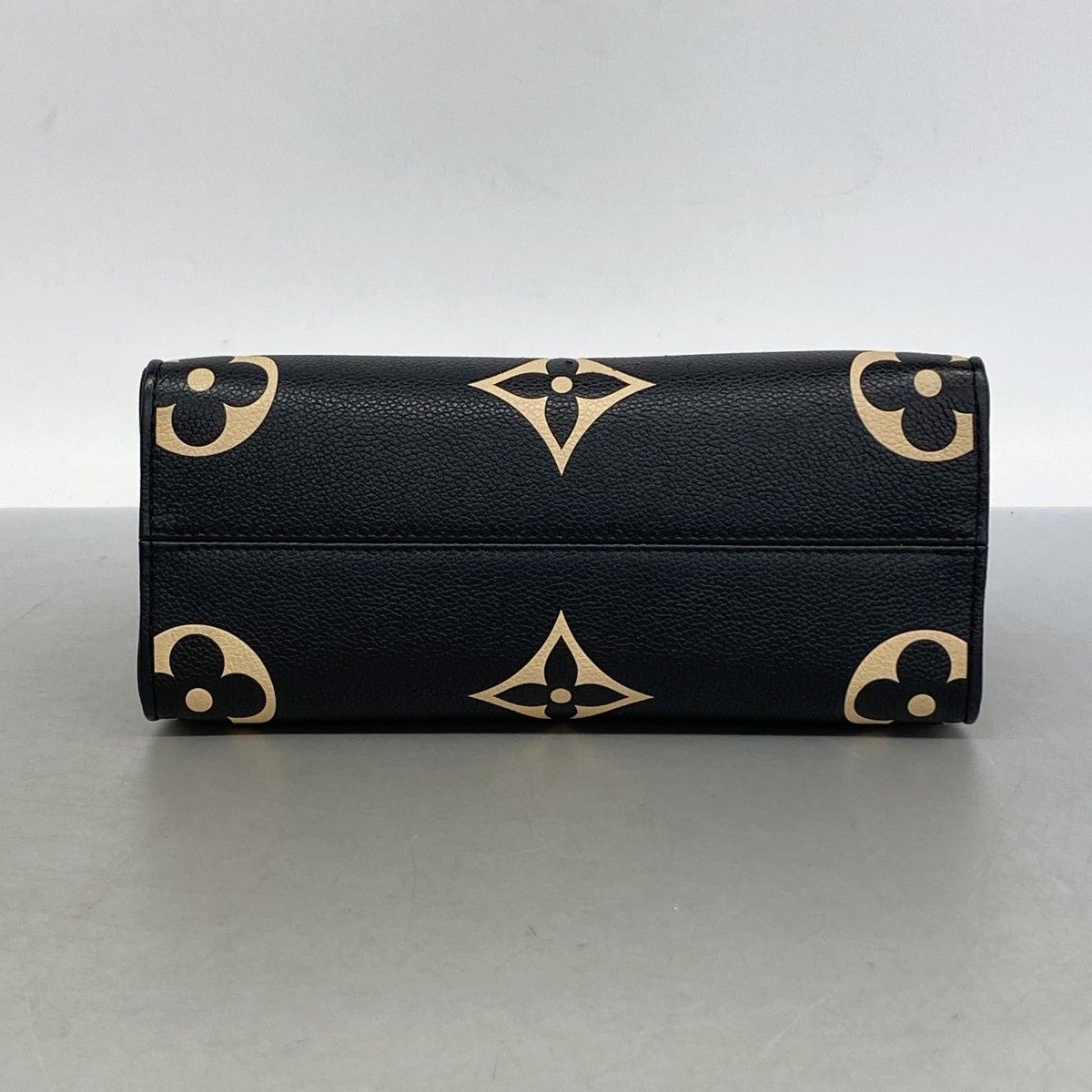 Louis Vuitton Handbag Monogram Empreinte On The Go PM Black Beige 2-Way — view 3
