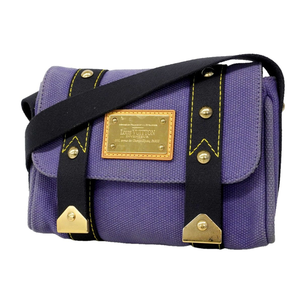 Louis Vuitton Shoulder Bag Antigua Sac Lava Blue