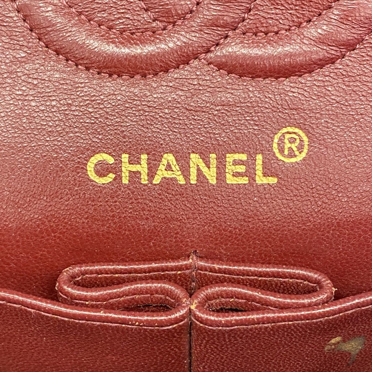 Chanel Shoulder Bag Quilted Lambskin Black Gold — view 5