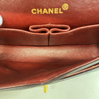 Chanel Shoulder Bag Quilted Lambskin Black Gold — view 4