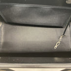 Hermes Tote Herbag Cabas MM Toile Officier Black Silver — view 4