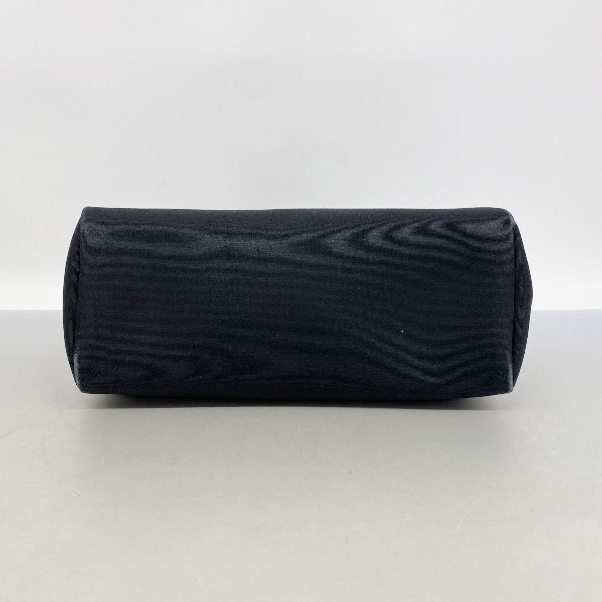 Hermes Tote Herbag Cabas MM Toile Officier Black Silver — view 3