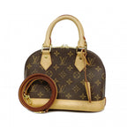 Louis Vuitton Handbag Monogram Alma BB Brown 2-Way