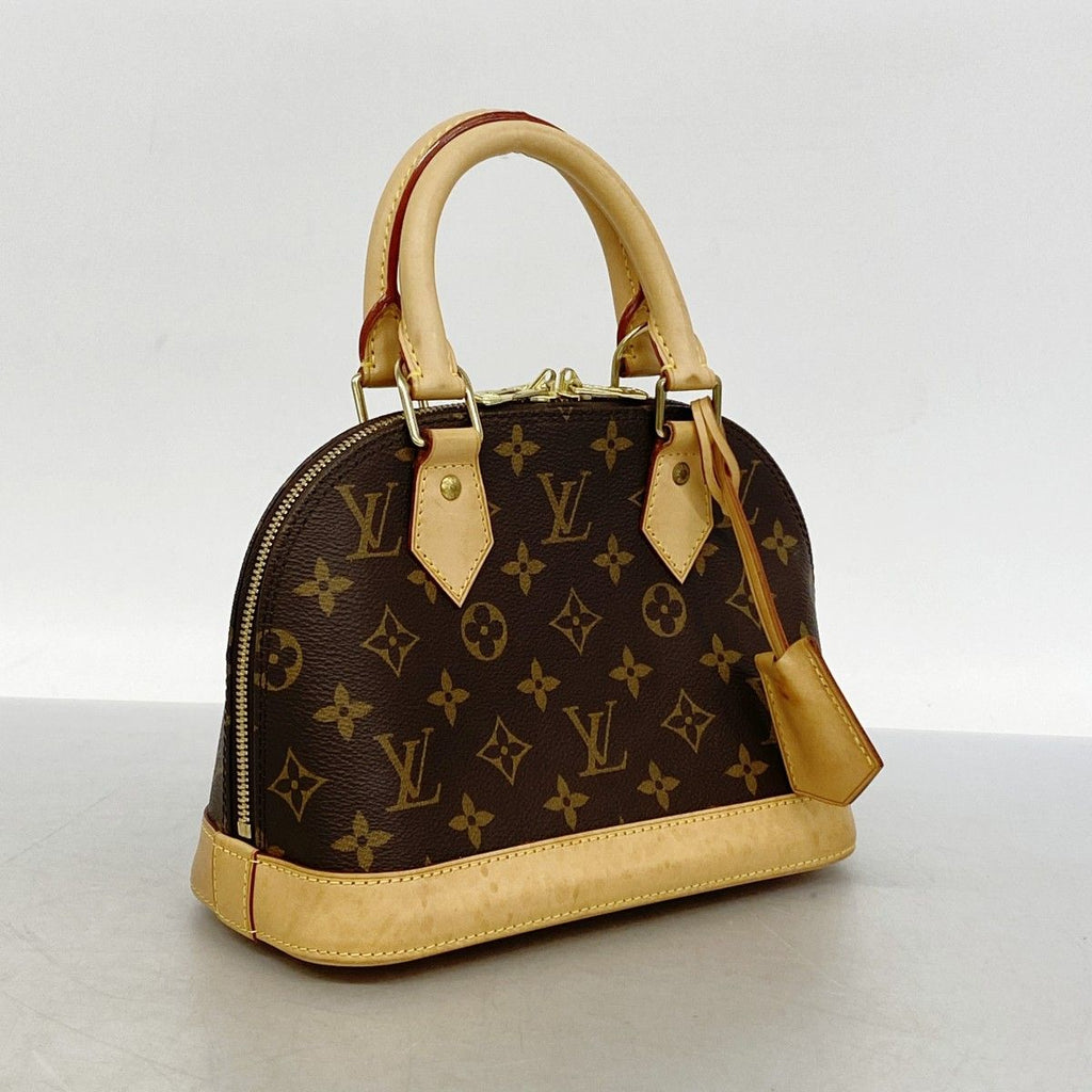 Louis Vuitton Handbag Monogram Alma BB Brown 2-Way — view 2