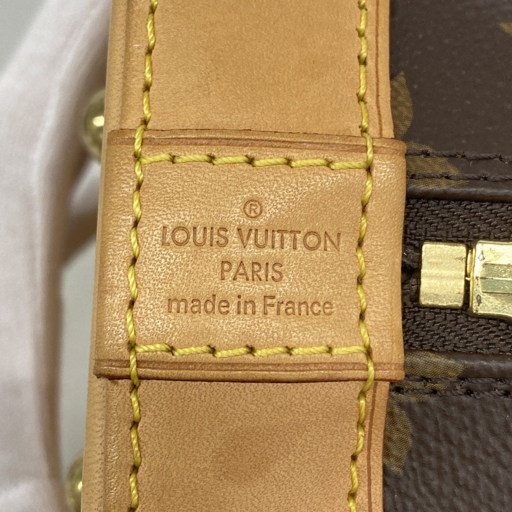 Louis Vuitton Handbag Monogram Alma BB Brown 2-Way — view 5