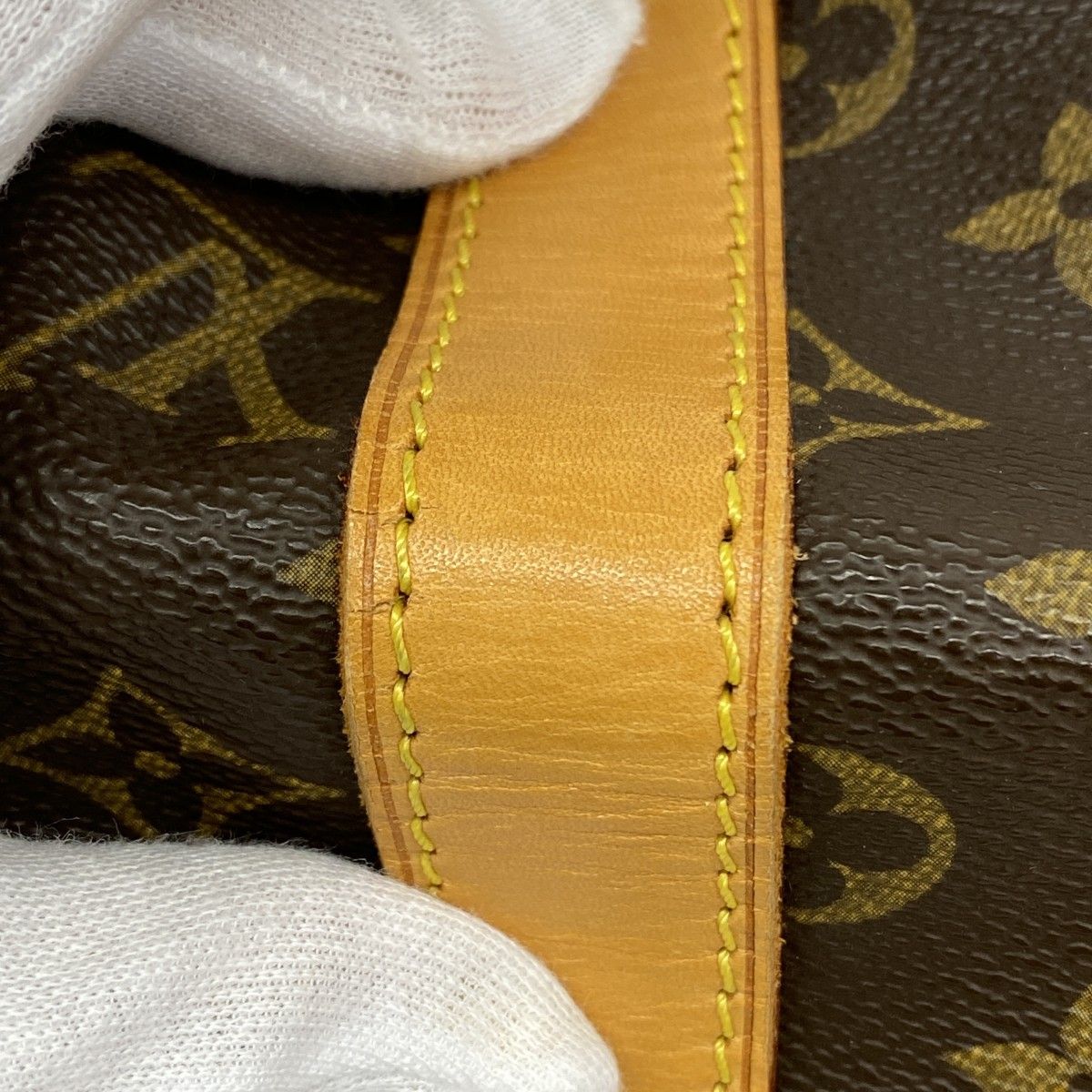 Louis Vuitton Boston Bag Monogram Keepall 50 Brown — view 6