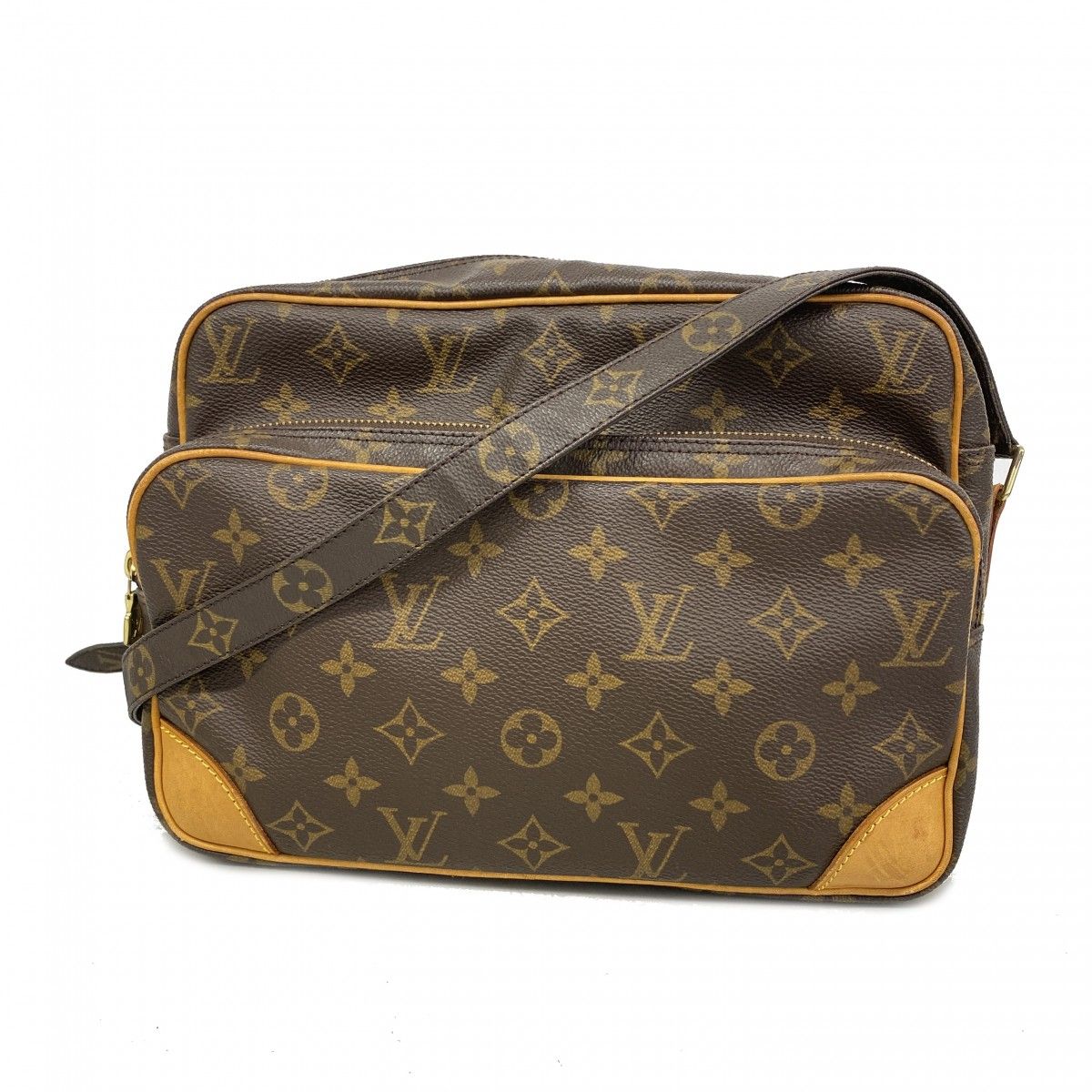 Louis Vuitton Shoulder Bag Monogram Nile Brown