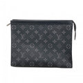 Louis Vuitton Clutch Monogram Eclipse Pochette Voyage MM Black