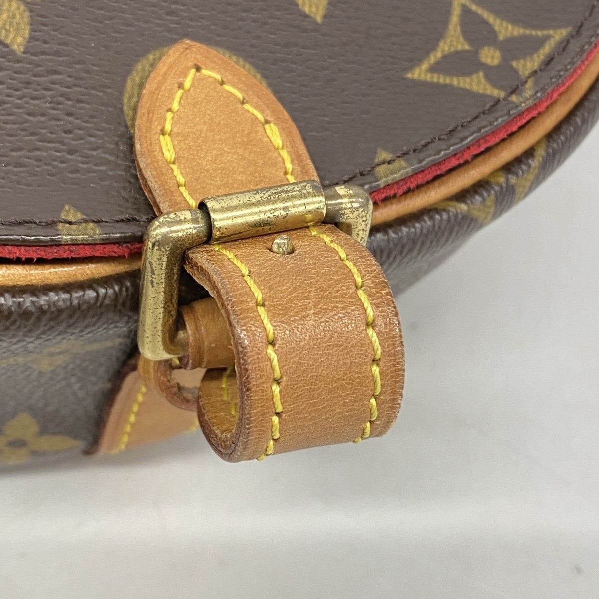 Louis Vuitton Shoulder Bag Monogram Tambourine Brown — view 8