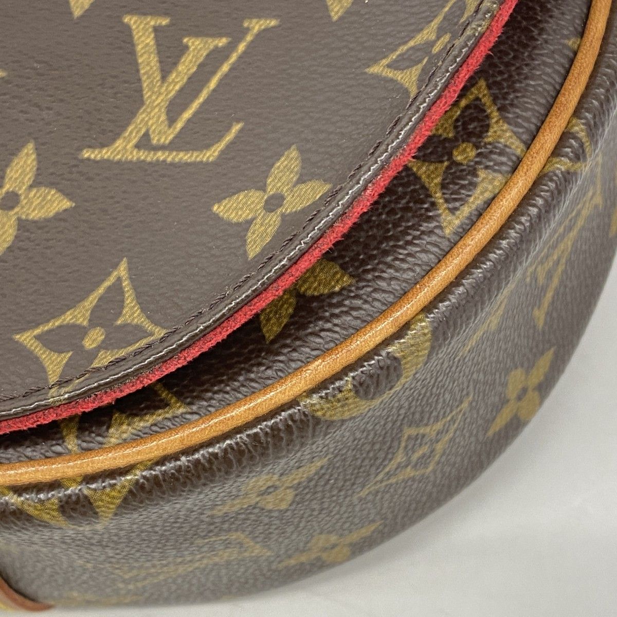 Louis Vuitton Shoulder Bag Monogram Tambourine Brown — view 7