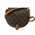 Louis Vuitton Shoulder Bag Monogram Tambourine Brown