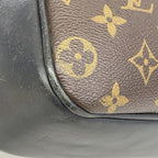 Louis Vuitton Shoulder Bag Monogram Macassar District MM Brown — view 6