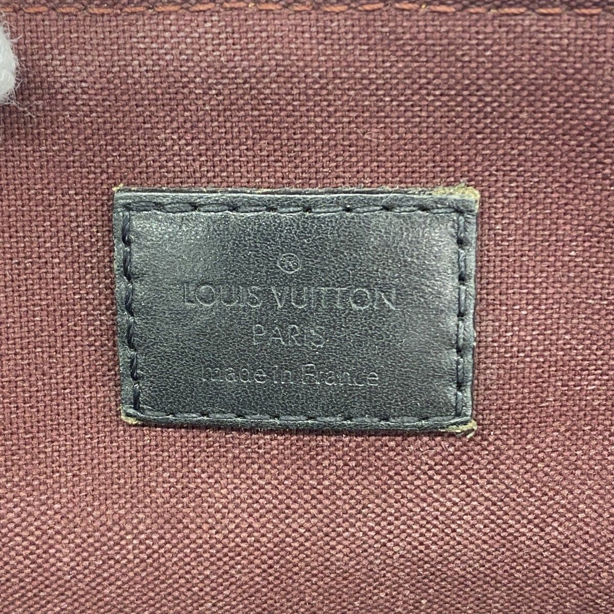 Louis Vuitton Shoulder Bag Monogram Macassar District MM Brown — view 5
