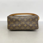Louis Vuitton Shoulder Bag Monogram Looping MM Brown — view 3