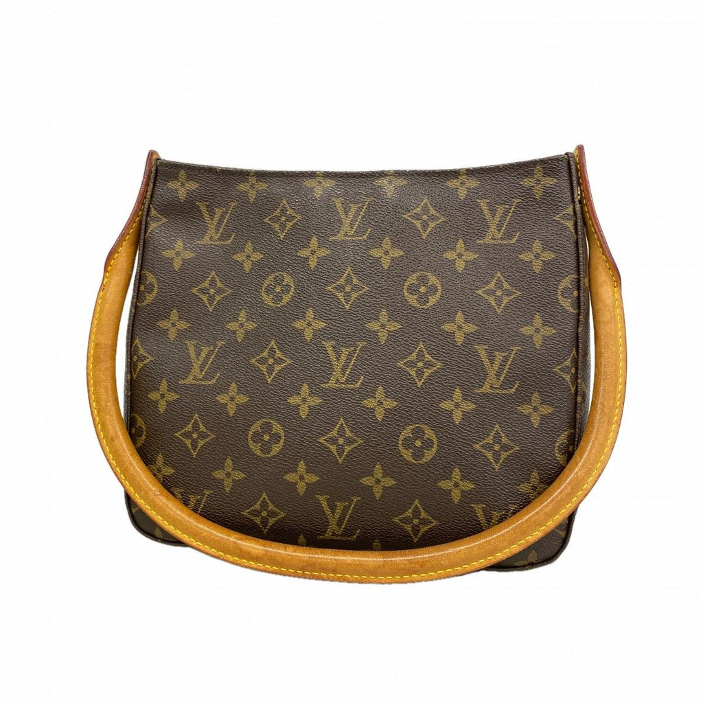 Louis Vuitton Shoulder Bag Monogram Looping MM Brown