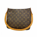 Louis Vuitton Shoulder Bag Monogram Looping MM Brown