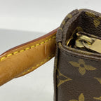 Louis Vuitton Shoulder Bag Monogram Looping MM Brown — view 6