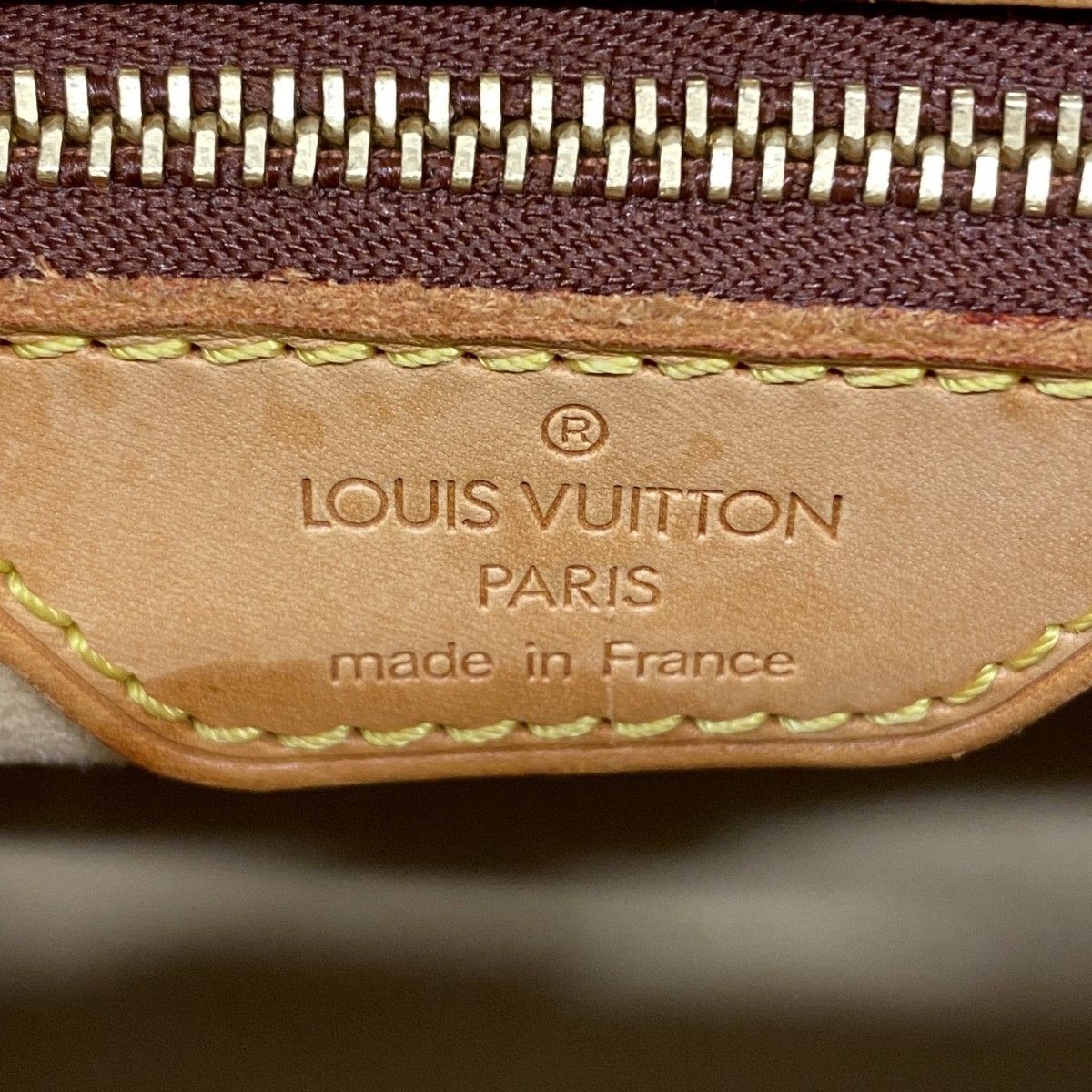 Louis Vuitton Shoulder Bag Monogram Looping MM Brown — view 5