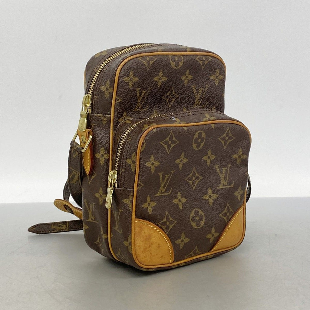 Louis Vuitton Shoulder Bag Monogram Amazon Brown — view 2
