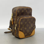 Louis Vuitton Shoulder Bag Monogram Amazon Brown — view 2