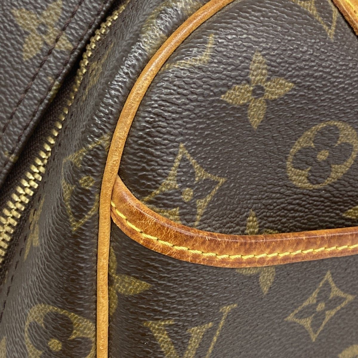Louis Vuitton Handbag Monogram Tourville Brown — view 7