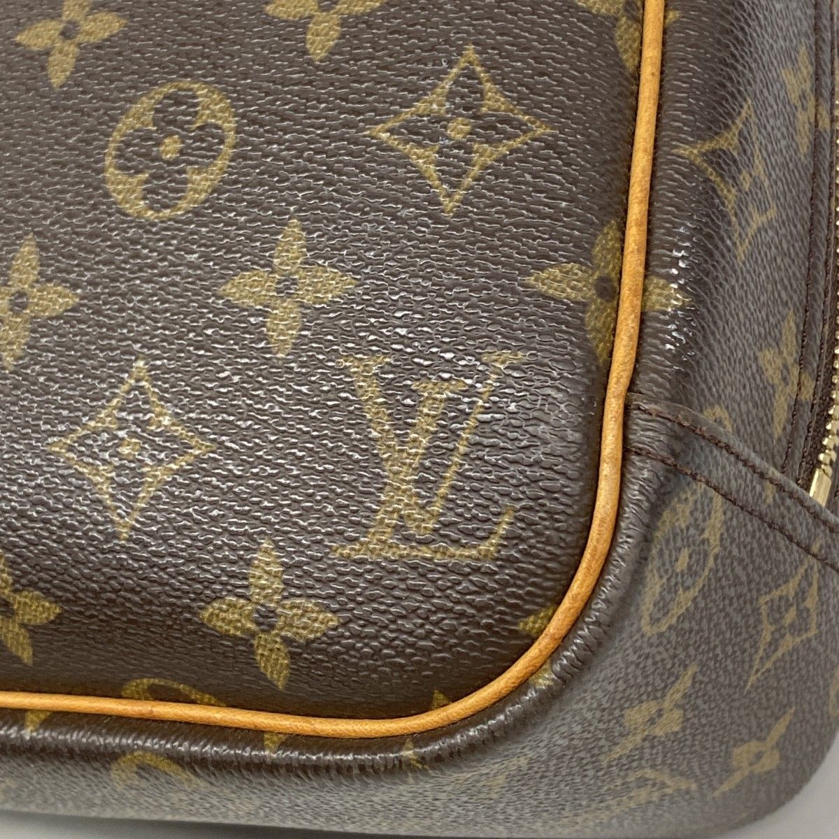 Louis Vuitton Handbag Monogram Tourville Brown — view 8