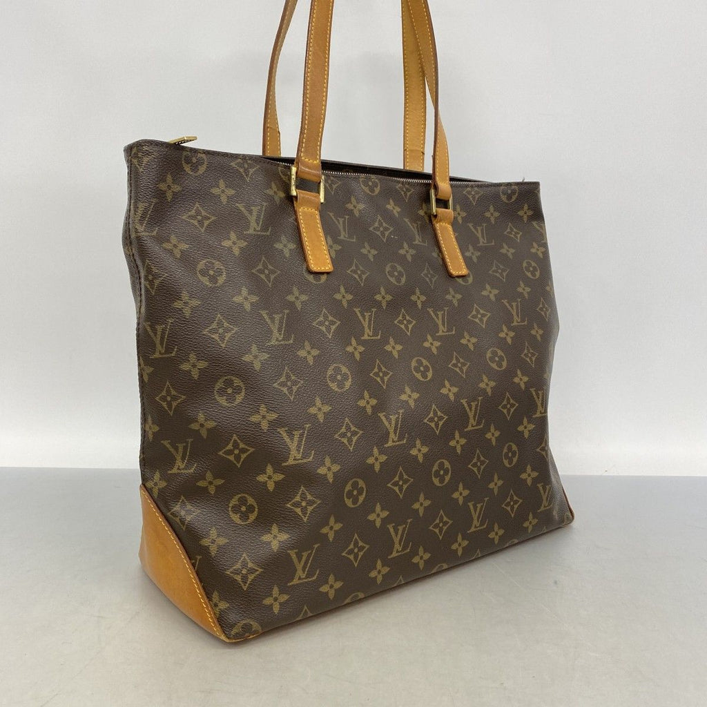Louis Vuitton Tote Monogram Cabas Mezzo Brown — view 2
