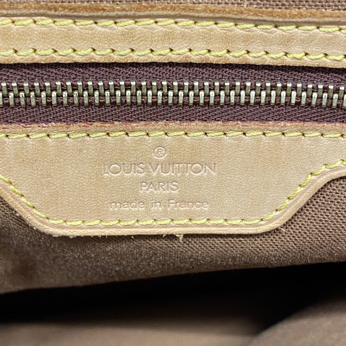 Louis Vuitton Tote Monogram Cabas Mezzo Brown — view 5
