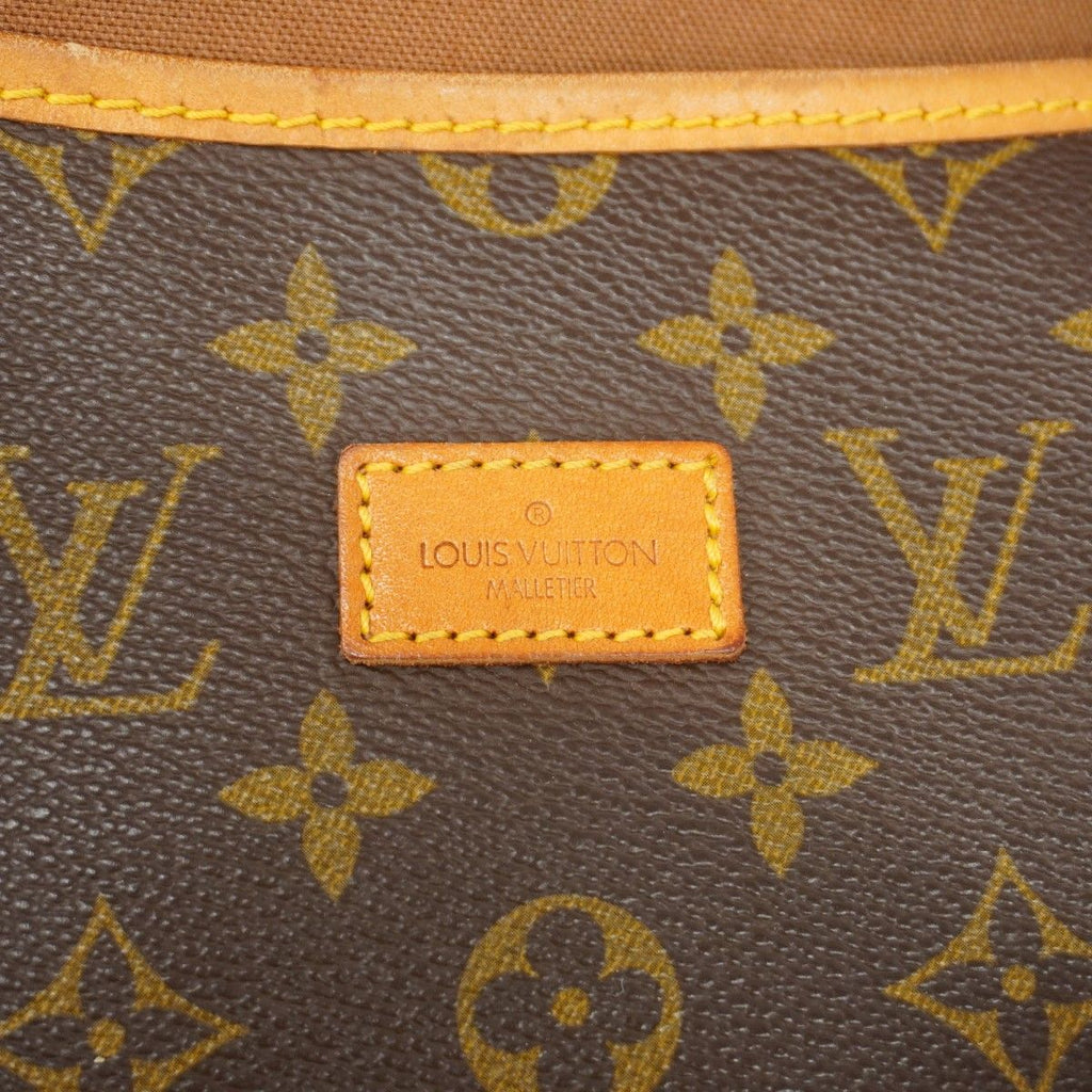 Louis Vuitton Shoulder Bag Monogram Saumur 35 Brown — view 5