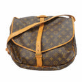 Louis Vuitton Shoulder Bag Monogram Saumur 35 Brown