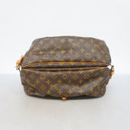 Louis Vuitton Shoulder Bag Monogram Saumur 35 Brown — view 3