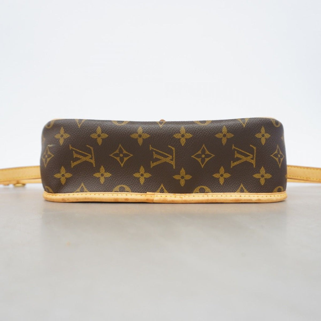Louis Vuitton Shoulder Bag Monogram Sologne Brown — view 3