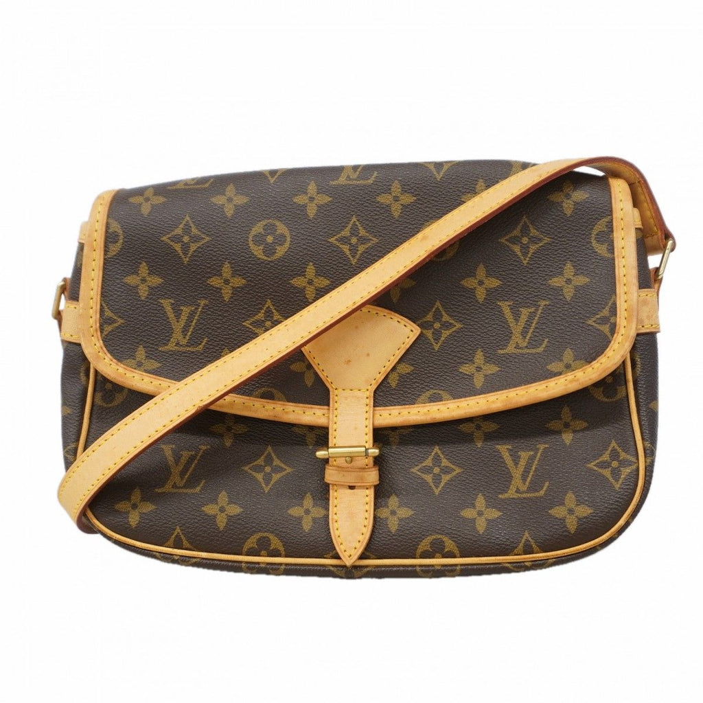 Louis Vuitton Shoulder Bag Monogram Sologne Brown