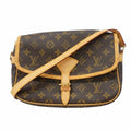 Louis Vuitton Shoulder Bag Monogram Sologne Brown