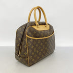 Louis Vuitton Handbag Monogram Deauville Brown — view 2