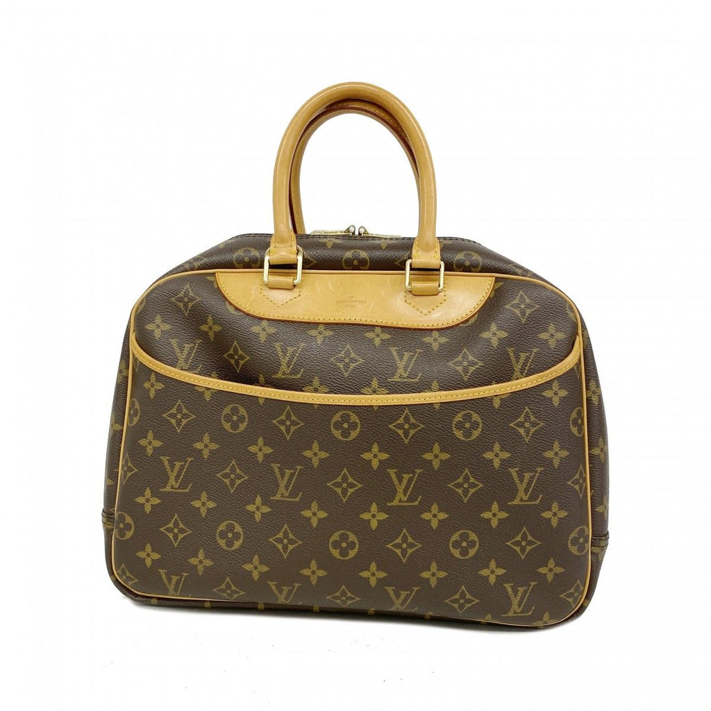 Louis Vuitton Handbag Monogram Deauville Brown