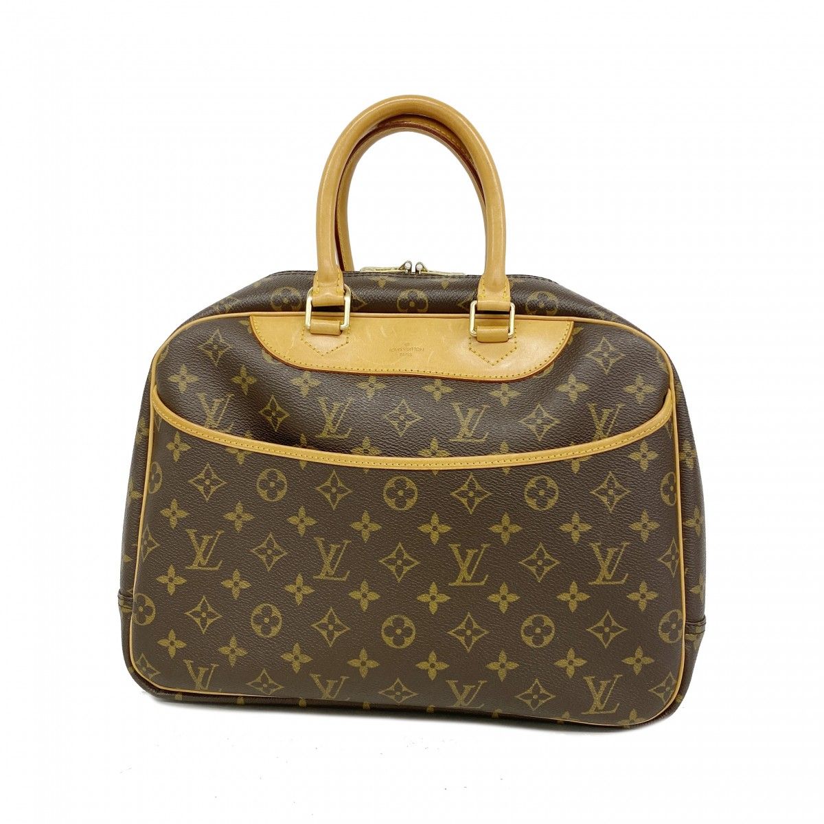 Louis Vuitton Handbag Monogram Deauville Brown