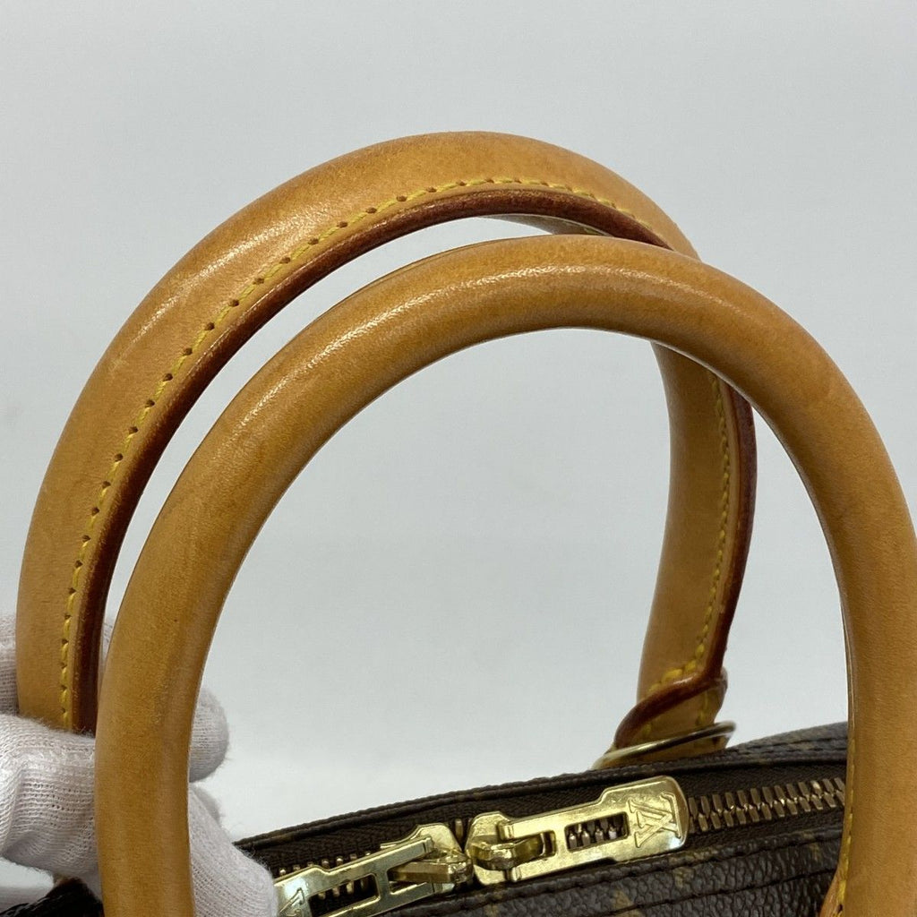 Louis Vuitton Handbag Monogram Deauville Brown — view 8
