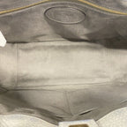 Fendi Handbag Selleria Leather White Gold 2-Way — view 4