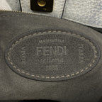 Fendi Handbag Selleria Leather White Gold 2-Way — view 5
