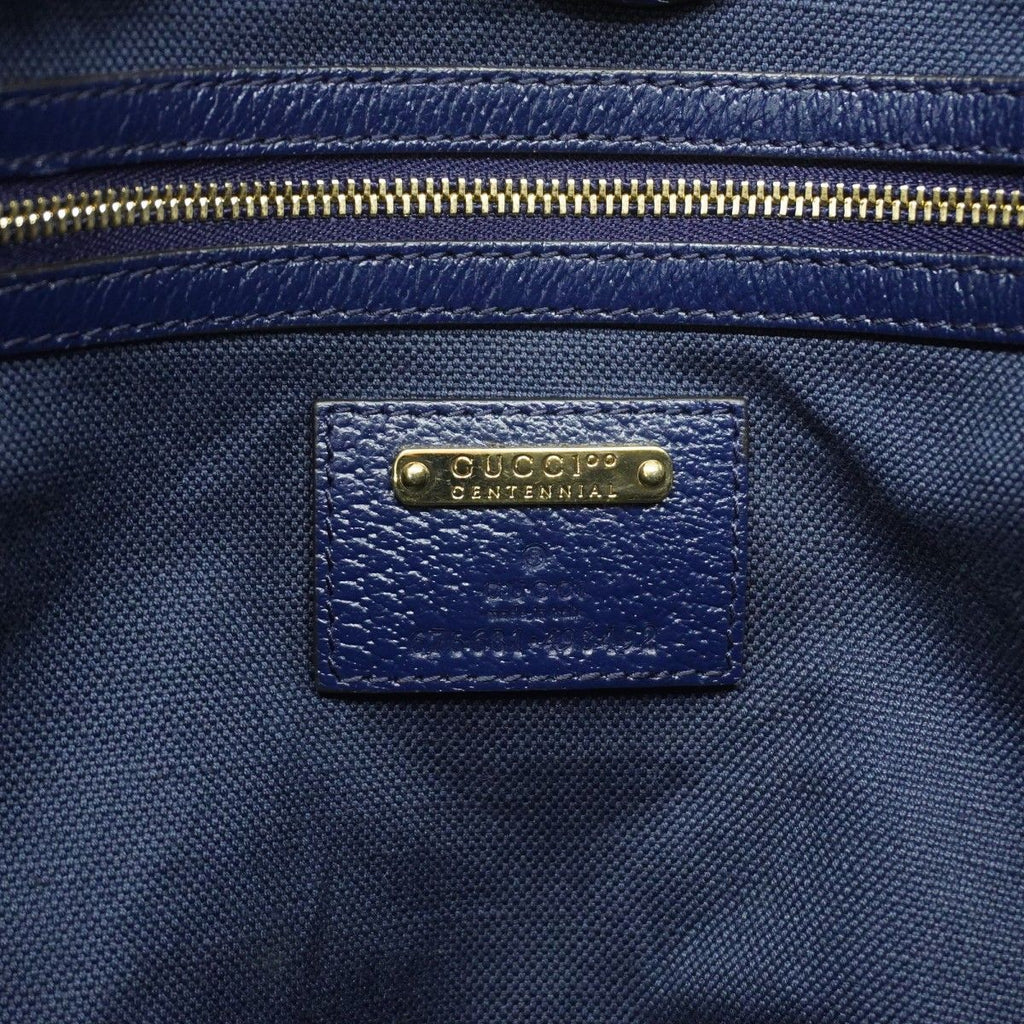 Gucci Tote Kaleidoscope Yellow Navy Gold — view 5