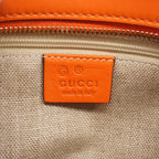 Gucci Handbag Micro Guccissima Leather Orange Champagne Gold 2-Way — view 5