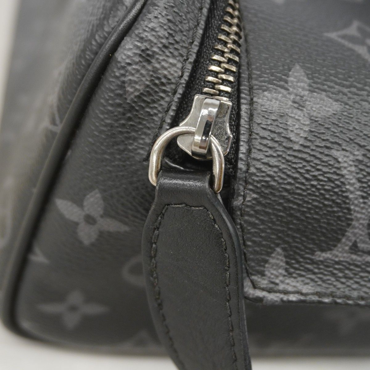 Louis Vuitton Handbag Monogram Eclipse Dopp Kit Black — view 8