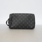 Louis Vuitton Handbag Monogram Eclipse Dopp Kit Black — view 3